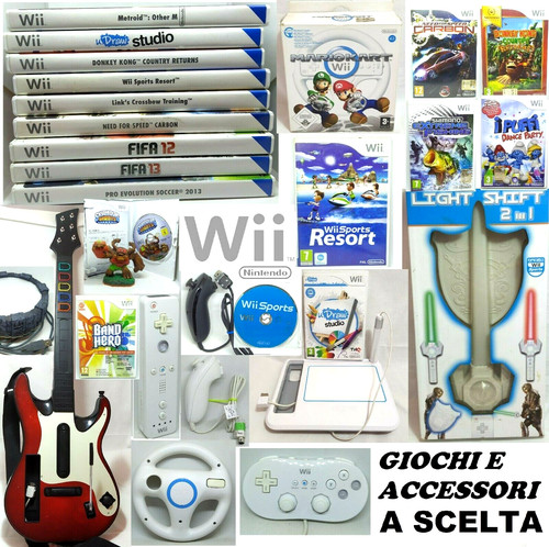 Nintendo wii giochi e - -,