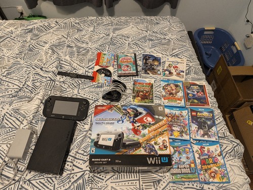 Wiiu 32gb bundle 12 games - 32gb,