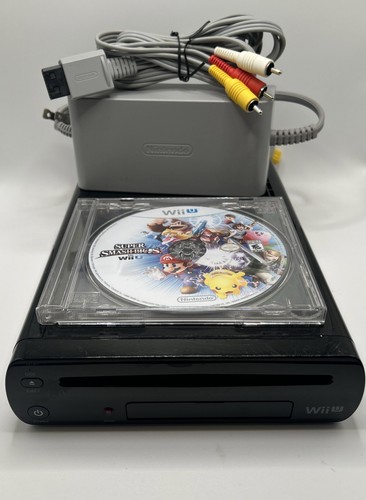 Console nintendo wiiu nera - console,